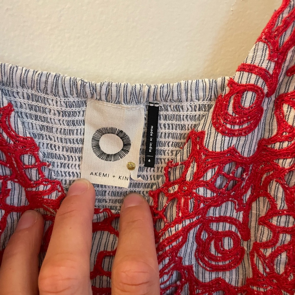 Anthropologie size 6 maxi dress.